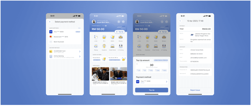 Digital app design for a state in Malaysia - image 1